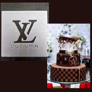 Stencil Louis Vuitton for DIY Craft projects 5x5
